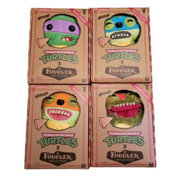 New In Box! Full Set of Fuggler Limited Edition TMNT - Picture 3 of 9